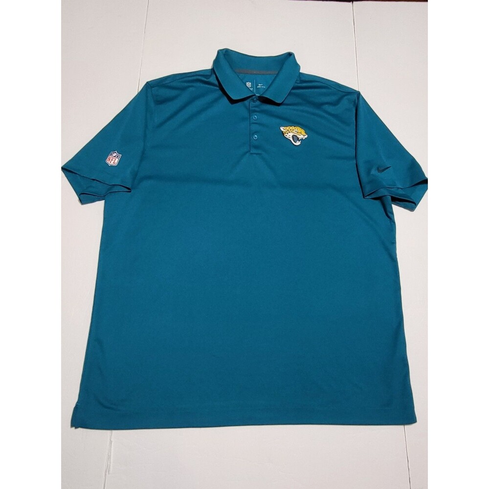 (#L6) Nike Dry-Fit Jacksonville Jaguars On The Field Short Sleeve Size Men's XXL